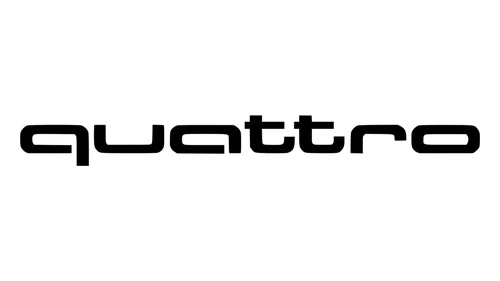 Логотип Audi Sport 1983–2016 годов: надпись quattro GmbH