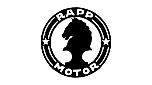 Логотип Rapp Motorenwerke 1913 года — предшественник логотипа BMW