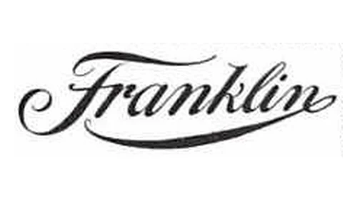 Логотип Franklin 1903 года: название Franklin курсивом