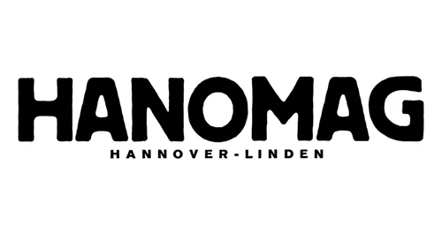 Логотип Hanomag 1931 года: словесный знак HANOMAG Hannover-Linden