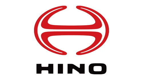 Логотип Hino с 2026 года: плоская красная эмблема H