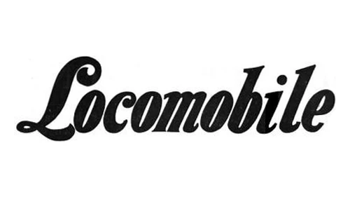 Логотип Locomobile 1905 года: рукописная надпись