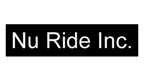 Логотип Lordstown 2024 года: текстовое название Nu Ride Inc.