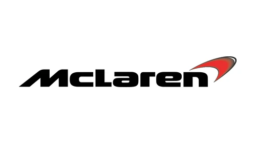 Обновлённый логотип McLaren 2007 года для хромированной ливреи: более лёгкие буквы и красный Speedmark