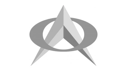 Логотип Oltcit 1976–1991 годов: эмблема из шеврона и овала