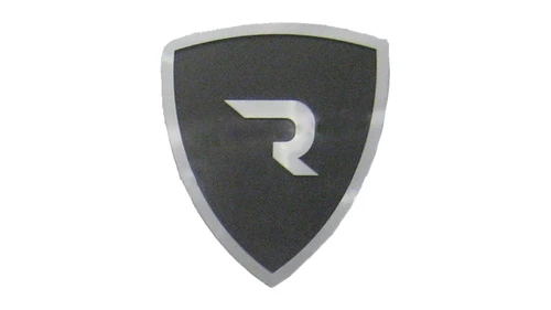 Логотип Rimac 2011 года: серый щит на Concept One