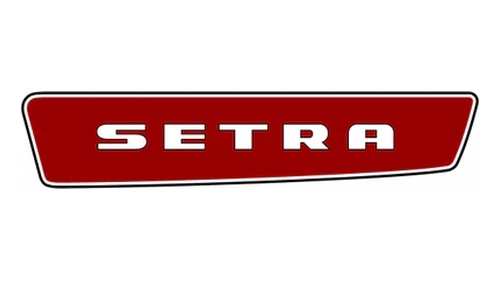 Логотип Setra с 2010-х годов: эмблема в виде красной плашки