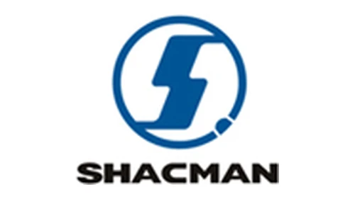 Логотип Shacman примерно с 1968 года: синяя эмблема SQ с надписью SHACMAN