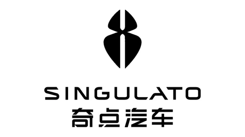 Логотип Singulato около 2016–2023 годов: эмблема над надписью