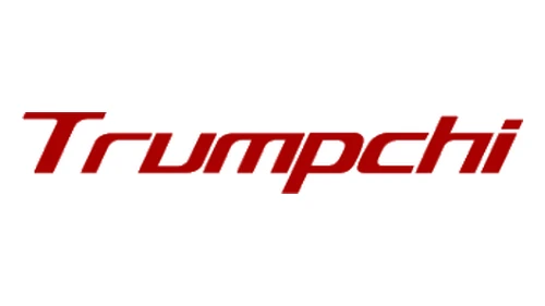 Логотип Trumpchi, примерно с 2010 года по наши дни: красная курсивная надпись Trumpchi