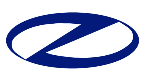 Логотип Zastava 1991–2000 годов: синий эллипс с буквой Z